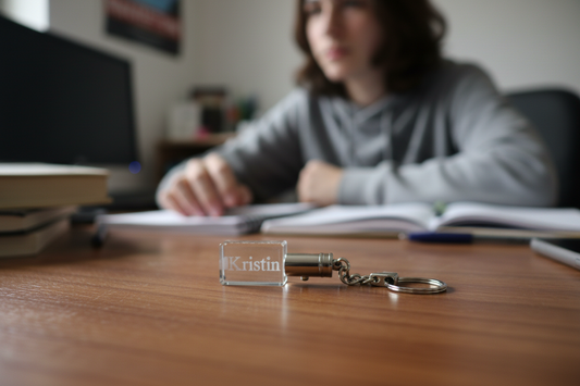 Nøkkelring med tekst